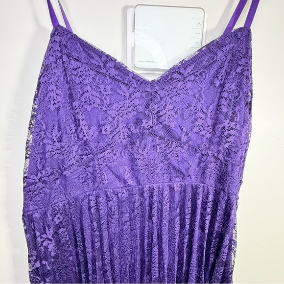 Addition Elle Lace Midi Dress with Pleated Skirt Size 24 NWT Cocktail Dress - Picture 6 of 15